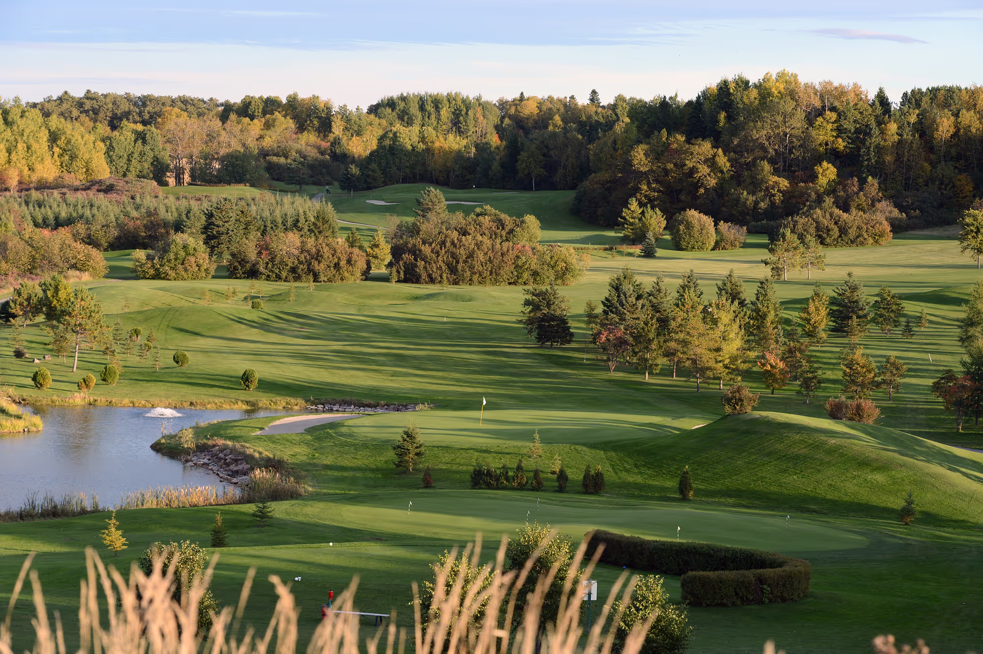 Vue du parcours de Ricochet, Le, à Chicoutimi.