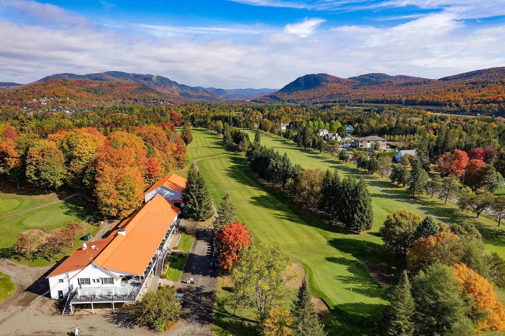 Club de golf Stoneham, Québec.